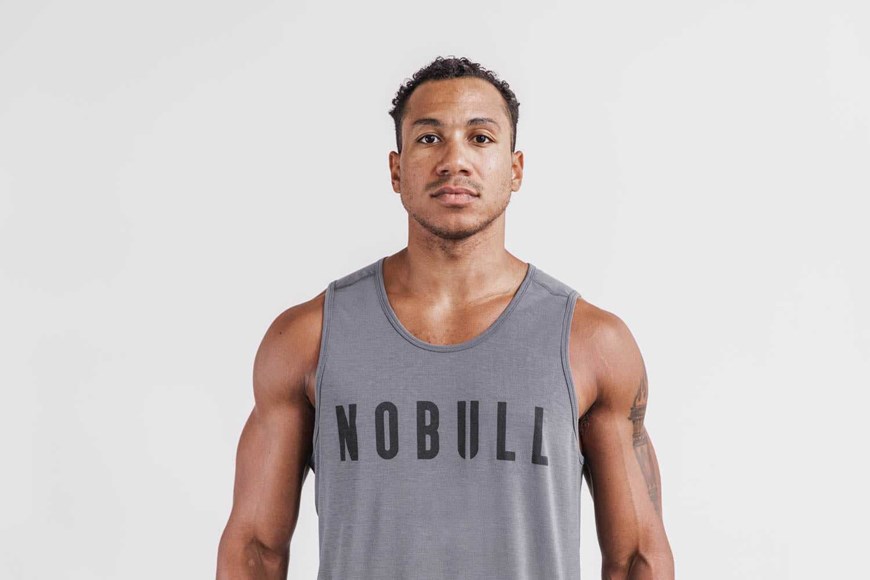 Nobull Nobull Tank (Classic Colors) Tanks & Tees Dark Grey | 9368-DMZUQ