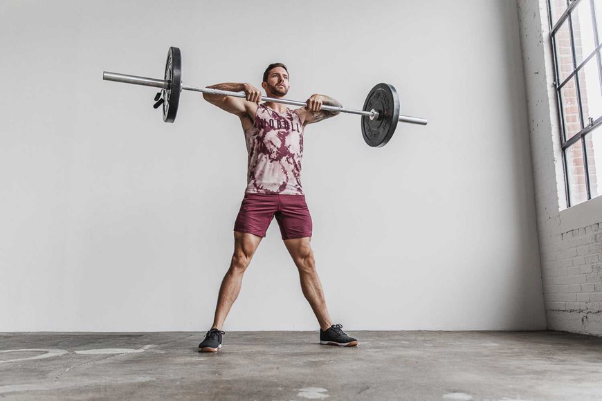 Nobull Nobull Tank (Tie-Dye) Tanks & Tees Dusty Rose / Cabernet Tie-Dye | 5918-MISRZ