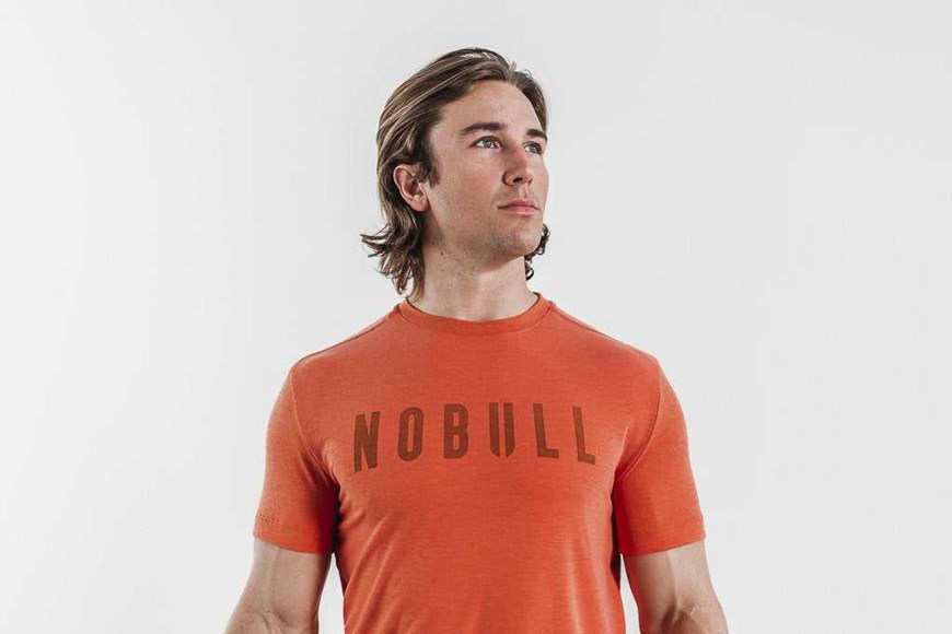 Nobull Nobull Tee (Bright Colors) Tanks & Tees Terra Cotta | 2461-CKWMB