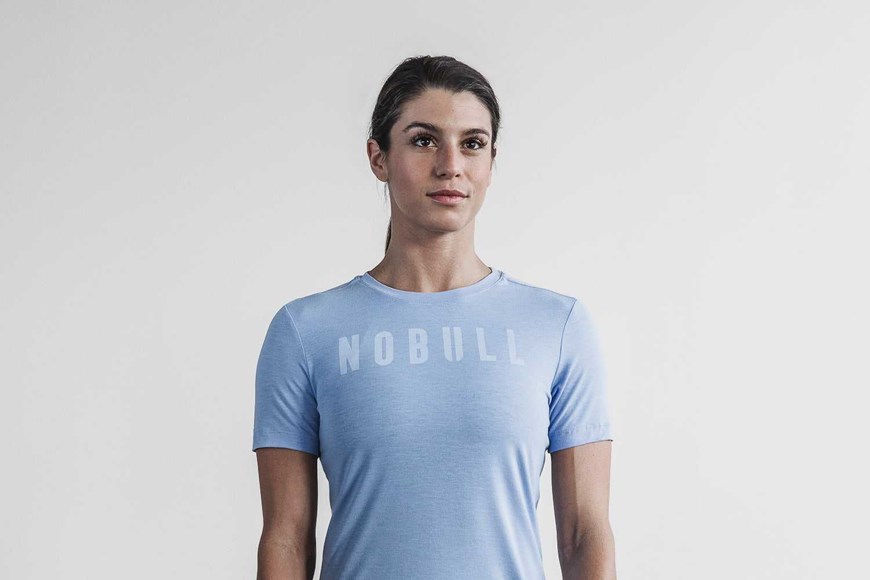 Nobull Nobull Tee (Bright Colors) Tanks & Tees Blue Vista | 7234-KDJXZ