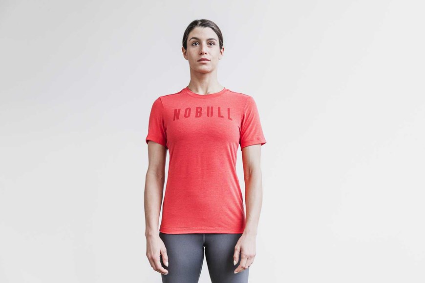 Nobull Nobull Tee (Bright Colors) Tanks & Tees Red Alert | 9245-LFOMI