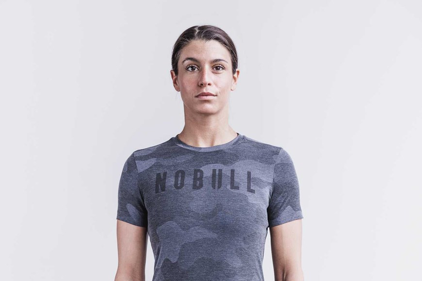 Nobull Nobull Tee (Camo) Tanks & Tees Charcoal Camo | 5072-ZRSUG