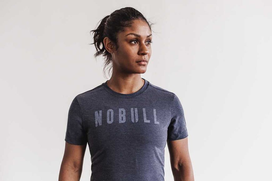 Nobull Nobull Tee (Classic Colors) Tanks & Tees Navy | 0421-ERGCU