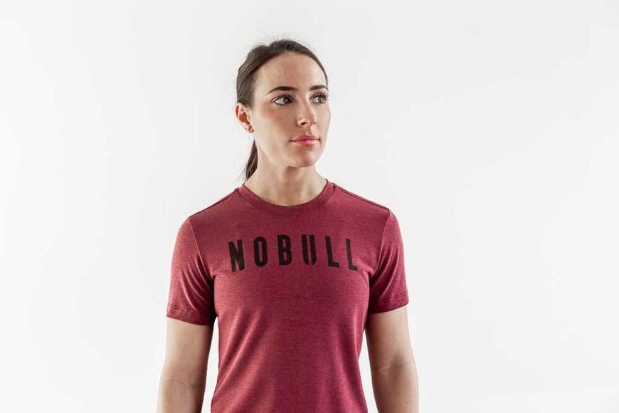 Nobull Nobull Tee (Classic Colors) Tanks & Tees Wine | 0567-LZDYE