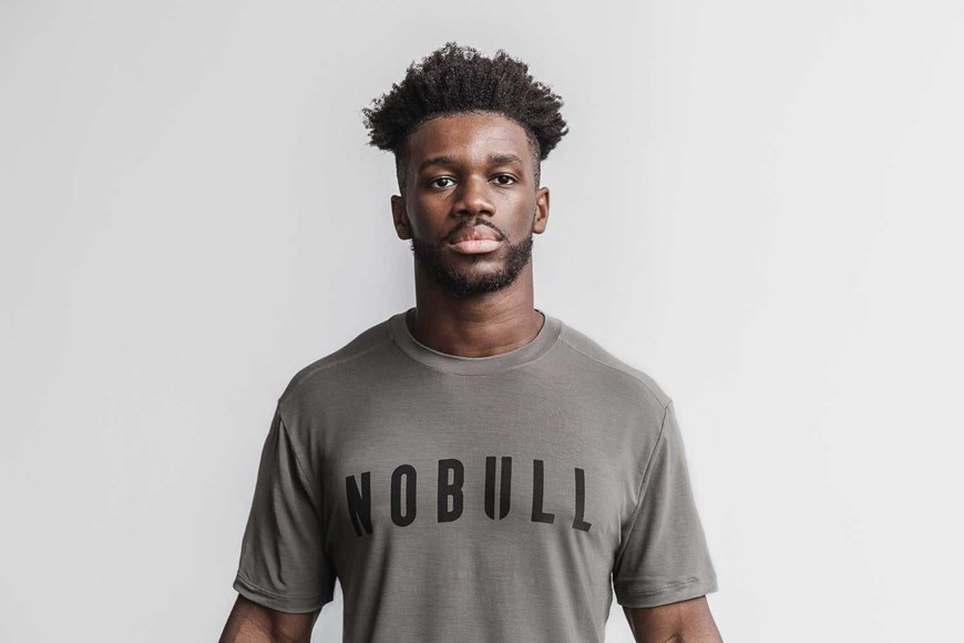 Nobull Nobull Tee (Classic Colors) Tanks & Tees Dark Fallen Rock | 5798-FRSDB