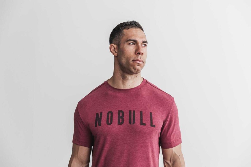 Nobull Nobull Tee (Classic Colors) Tanks & Tees Wine | 6847-TKPEI