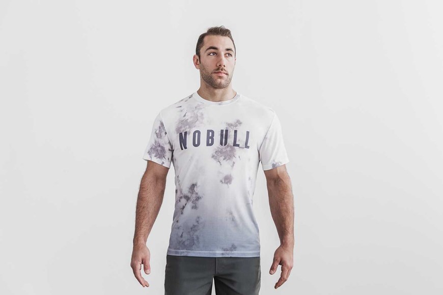 Nobull Nobull Tee (Dip-Dye) Tanks & Tees White / Cloud Dip-Dye | 4280-GSFZU