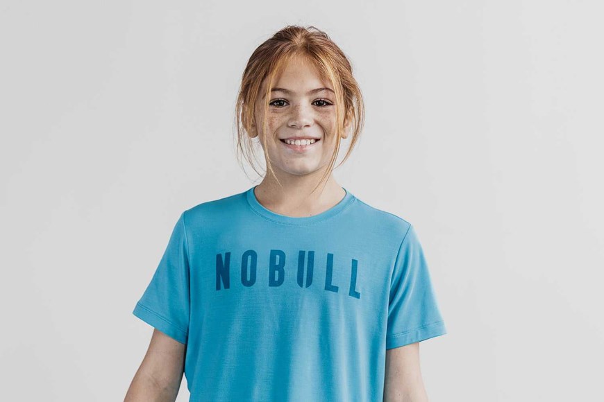 Nobull Nobull Tee (Neon) Tanks & Tees Neon Blue | 8204-TOVUW