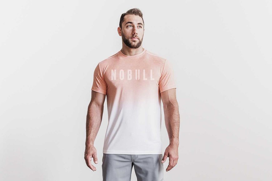 Nobull Nobull Tee (Ombre) Tanks & Tees Peach Ombre | 0437-LBXTP