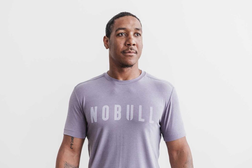 Nobull Nobull Tee (Seasonal Colors) Tanks & Tees Lavender | 7145-WCRFN