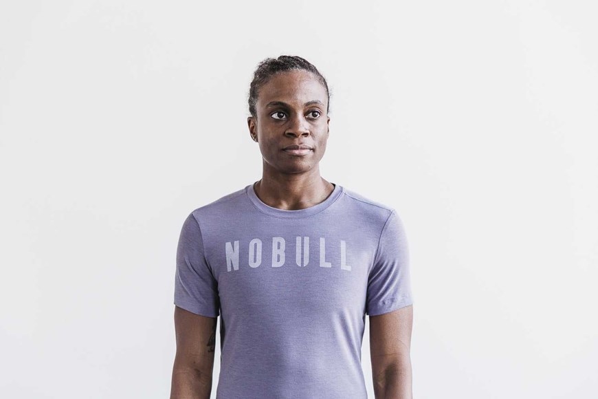 Nobull Nobull Tee (Seasonal Colors) Tanks & Tees Lavender | 9140-YUKJD