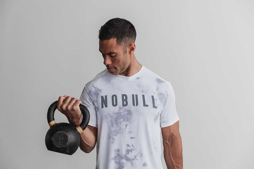 Nobull Nobull Tee (Tie-Dye) Tanks & Tees White / Cloud Tie-Dye | 8427-DMJTI