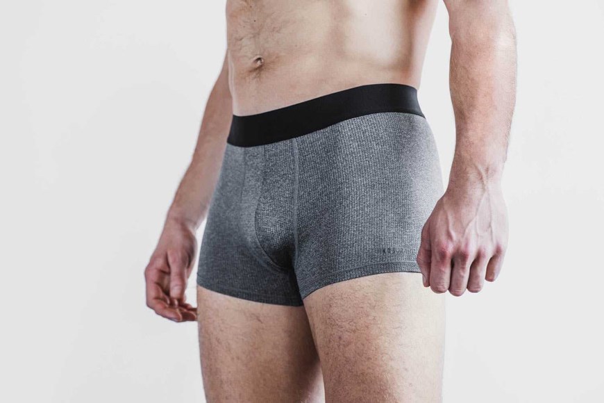 Nobull Performance Boxer Brief 3 inches Underwear & Compression Dark Shadow | 1958-NLHRD