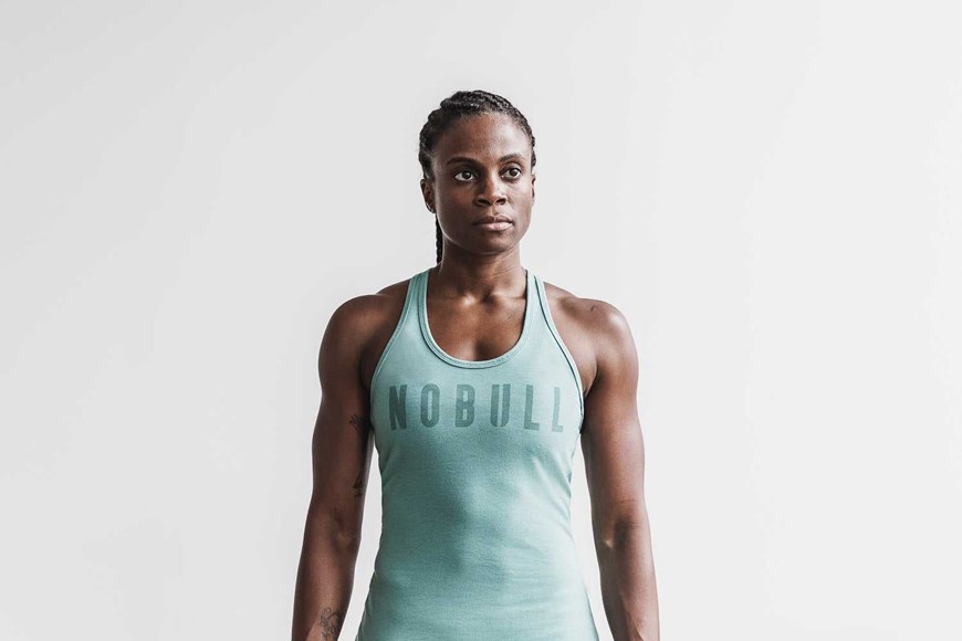 Nobull Racerback Tank (Seasonal Colors) Tanks & Tees Oil Blue | 5218-NVMTI