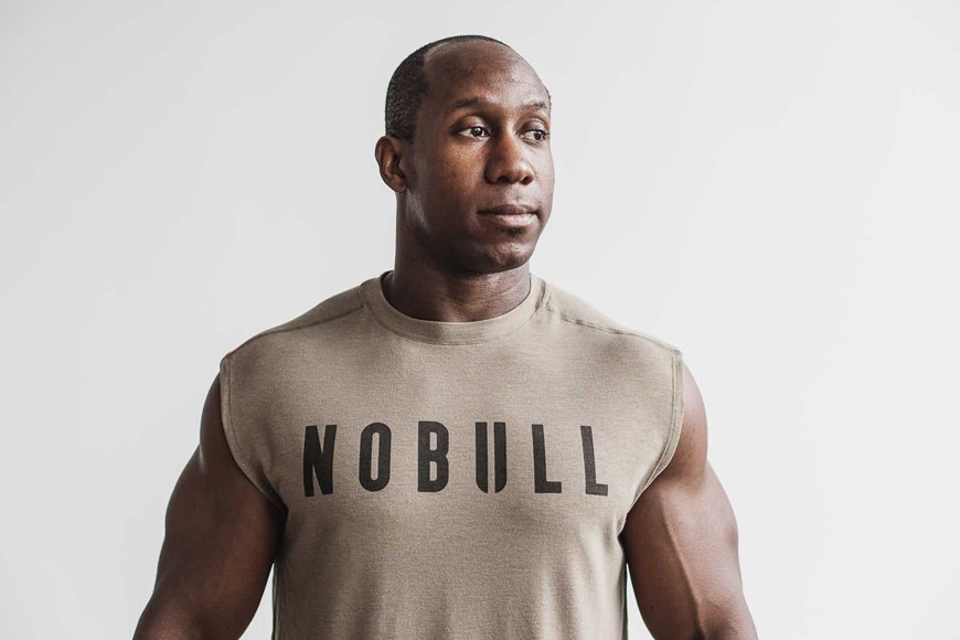 Nobull Sleeveless Tee (Classic Colors) Tanks & Tees Fallen Rock | 1042-TFPOV