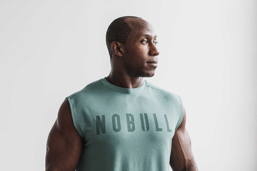 Nobull Sleeveless Tee (Seasonal Colors) Tanks & Tees Oil Blue | 9246-TMJGF