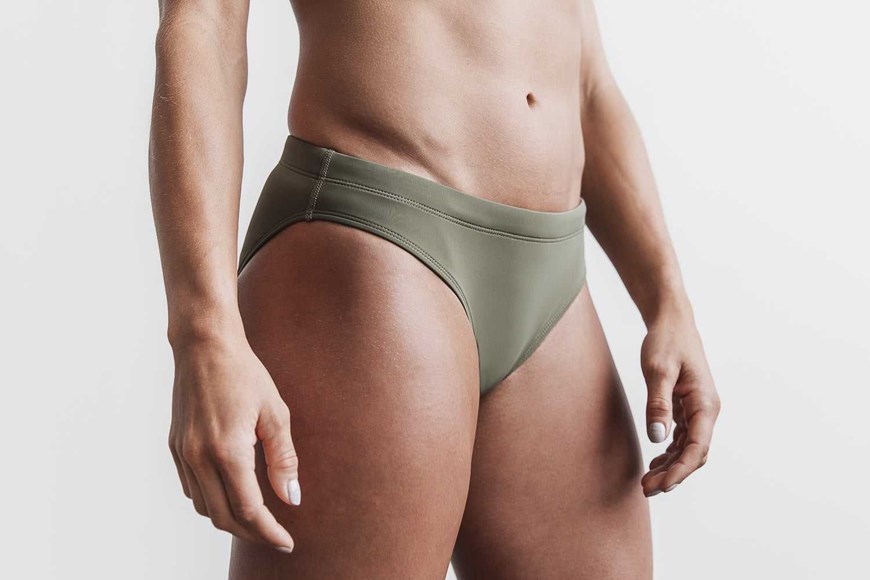 Nobull Swim Bottom Swim Army Green | 9027-IAJHZ