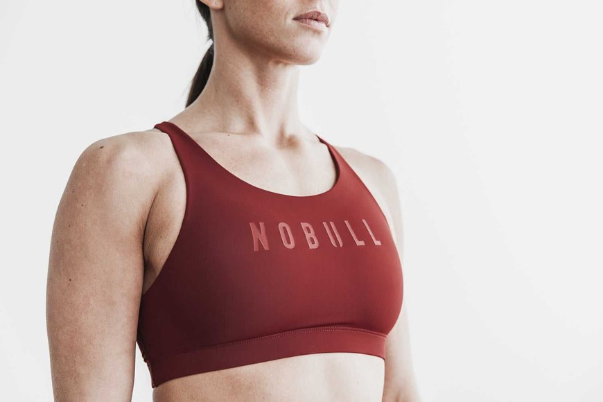 Nobull Swim Top Swim Wine | 9536-JTKWH