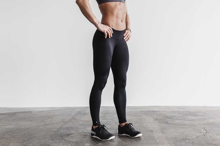 Nobull Tight Bottoms Black | 3925-YHVAM