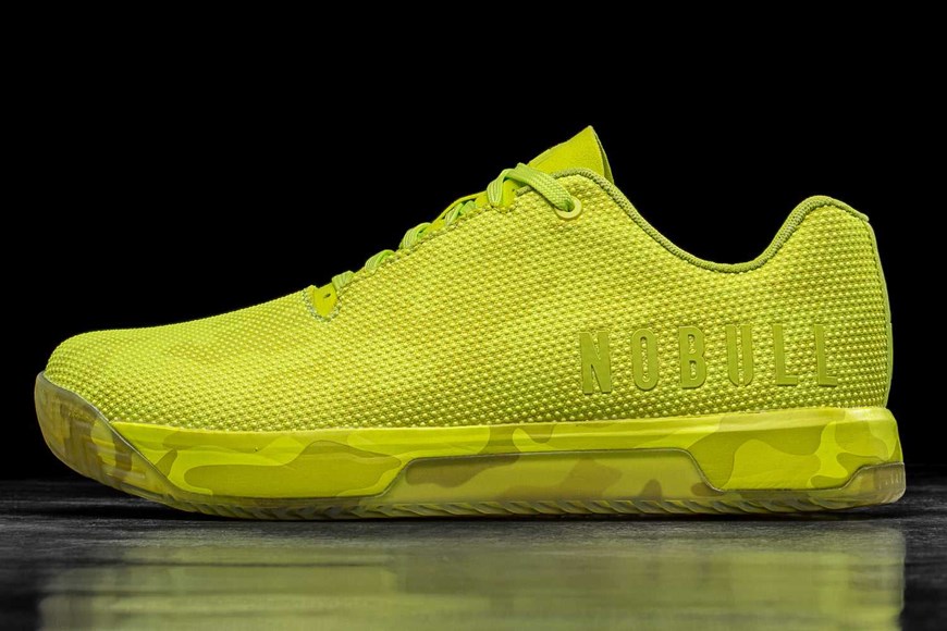 Nobull Trainer+ Trainer+ Neon Lime Camo | 2639-XOSGY