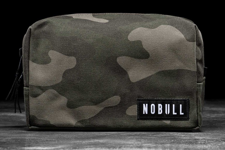 Nobull Waxed Canvas Kit Bag Bags Army Green Camo | 3807-SAYQB