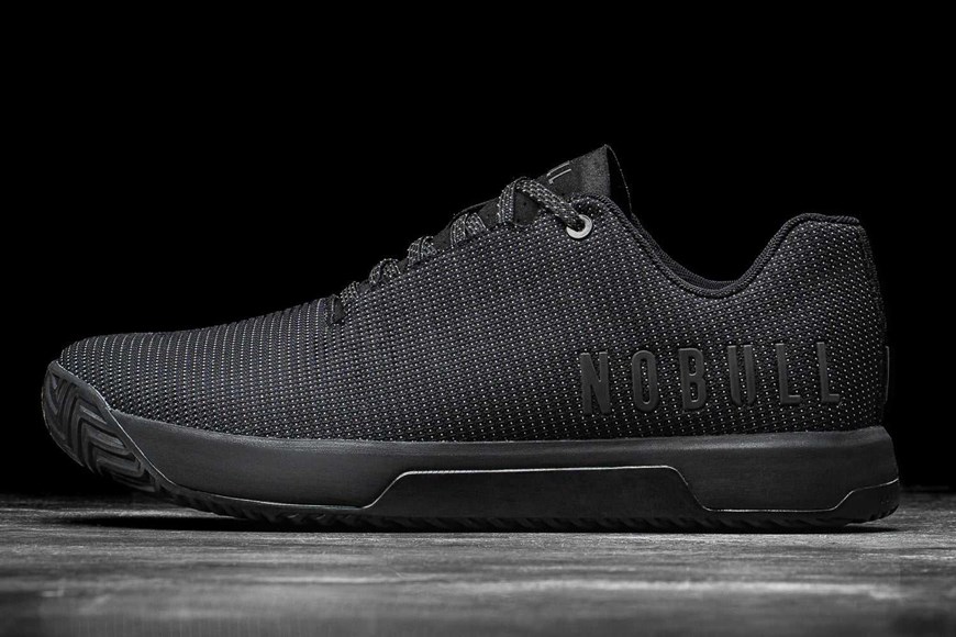 Nobull Woven Trainer+ Trainer+ Black Reflective | 5819-CTKPV